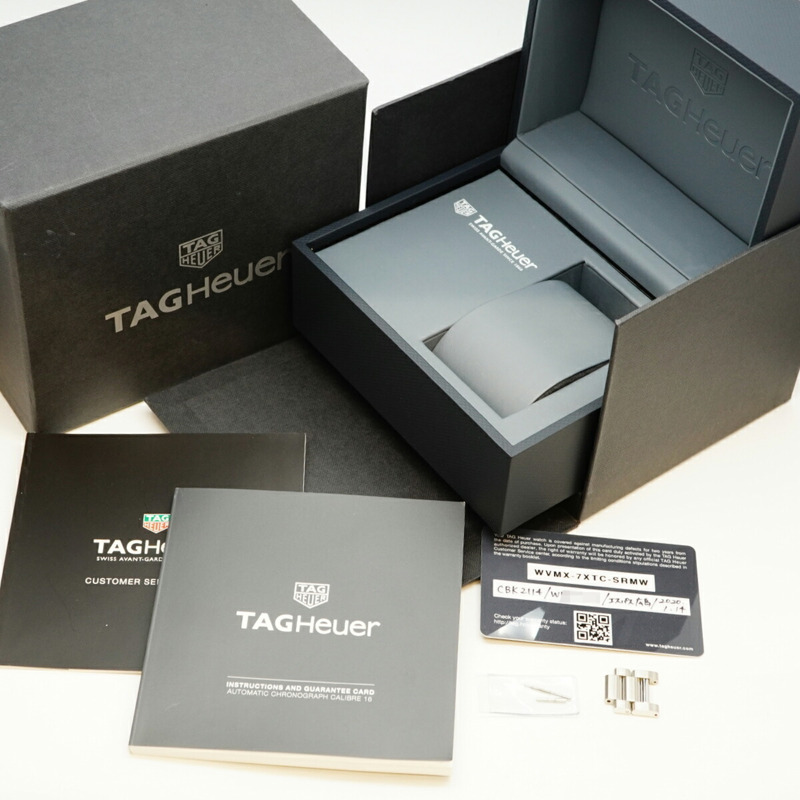 TAG Heuer 豪雅卡萊拉系列 CBK2114 銀色錶盤男士腕錶-9