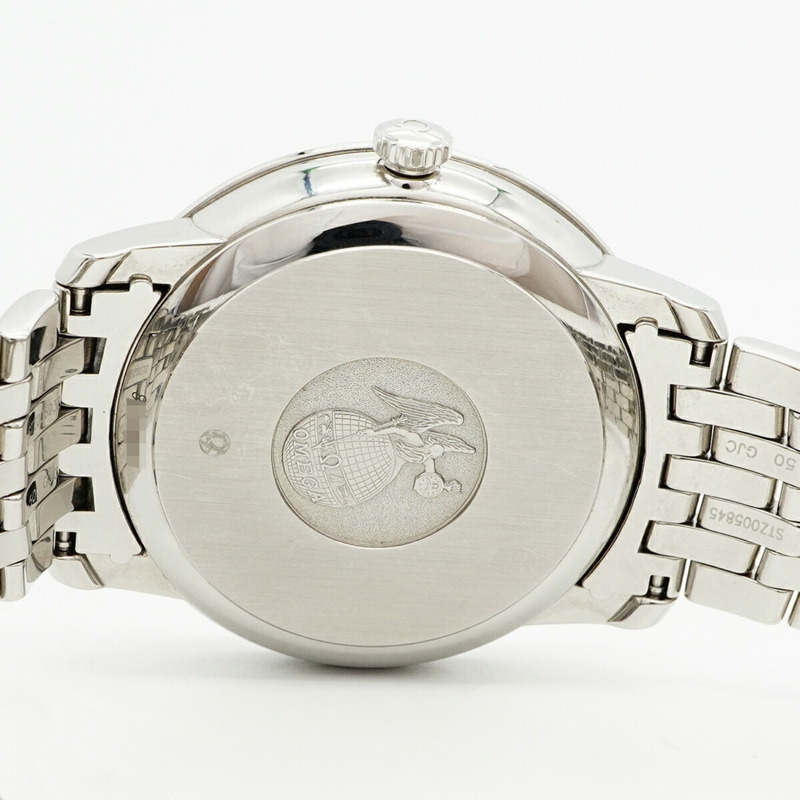 歐米茄碟飛系列 424.10.40.20.02.005 銀色錶盤男士腕錶-4