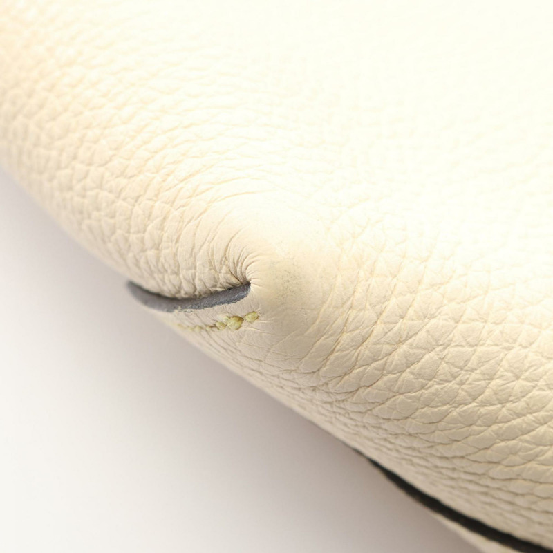 愛馬仕 Cabasellier 31 手提包 Taurillon Clemence 皮革男士象牙棕色 Chai-6