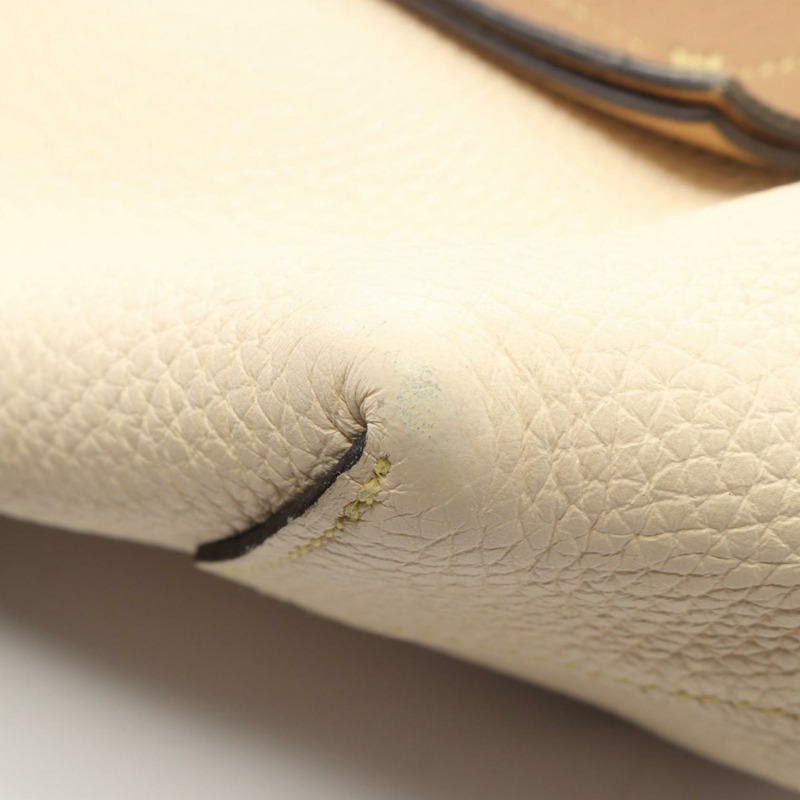 愛馬仕 Cabasellier 31 手提包 Taurillon Clemence 皮革男士象牙棕色 Chai-7