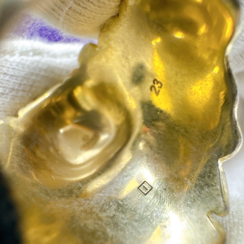 全新正品Gucci金色水晶獅頭戒指 Gucci戒指 Gucci金戒 Gucci配件 Gucci珠寶-8