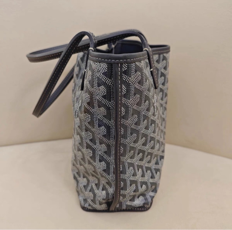 Goyard Anjou mini tote 灰色 二手9.5新🩶-2