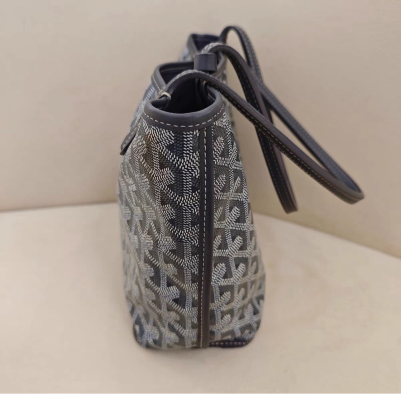 Goyard Anjou mini tote 灰色 二手9.5新🩶-3