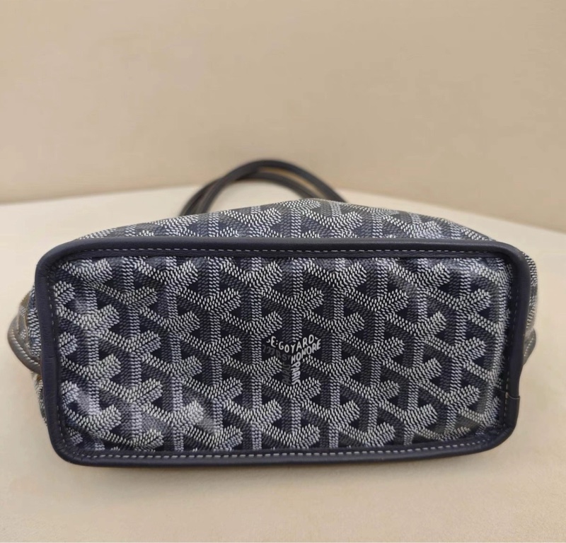 Goyard Anjou mini tote 灰色 二手9.5新🩶-4