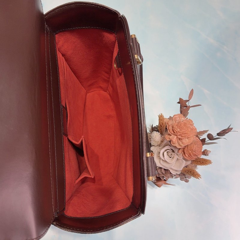 LV Sarria Seau棋盤格帆布手提包-4