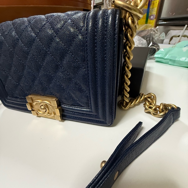 香奈兒boy20 籃金荔枝-1