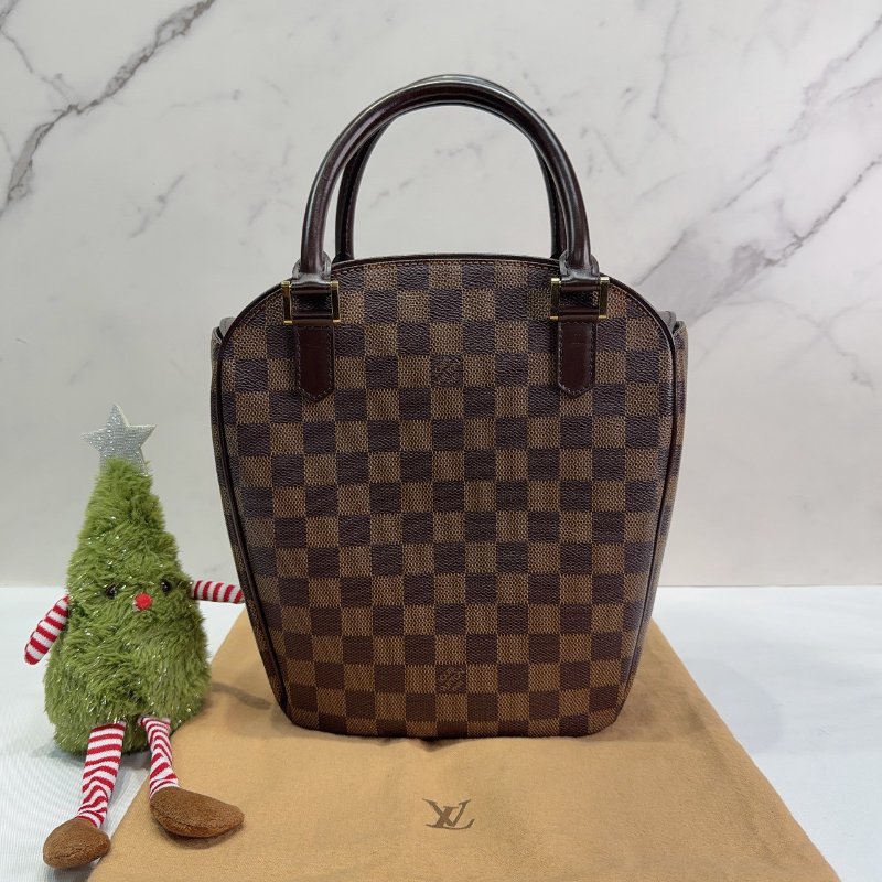 LV Sarria Seau棋盤手提包-0