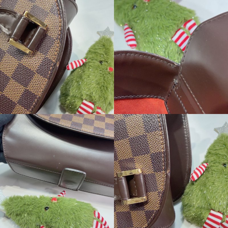 LV Sarria Seau棋盤手提包-5