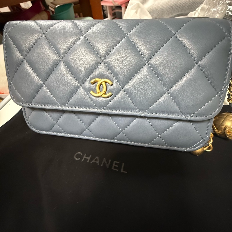 香奈兒mini flap 小金球-3