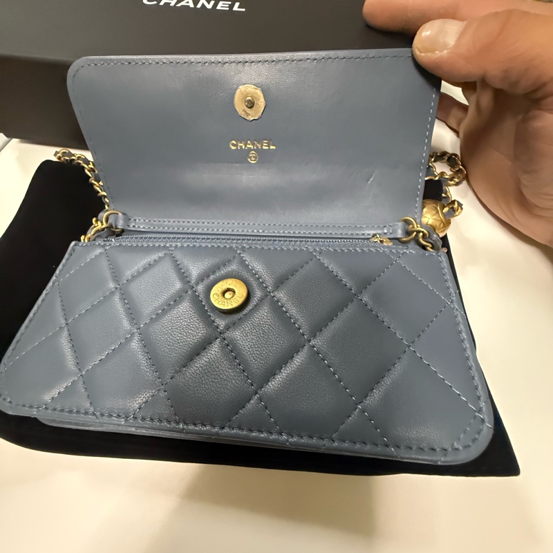 香奈兒mini flap 小金球-4