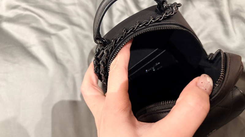 chanel 小書包 so black-5