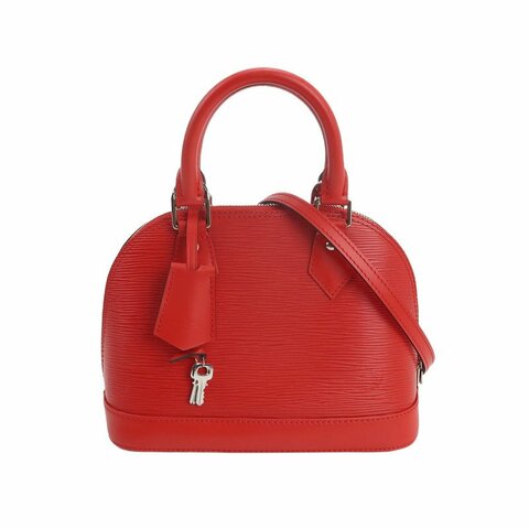 Louis Vuitton(LV)BB牛皮純色水波紋貝殼斜挎單肩包