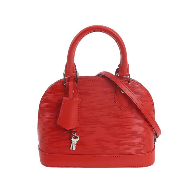 Louis Vuitton(LV)BB牛皮純色水波紋貝殼斜挎單肩包-0