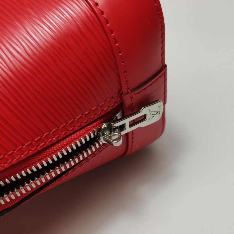 Louis Vuitton(LV)BB牛皮純色水波紋貝殼斜挎單肩包-9