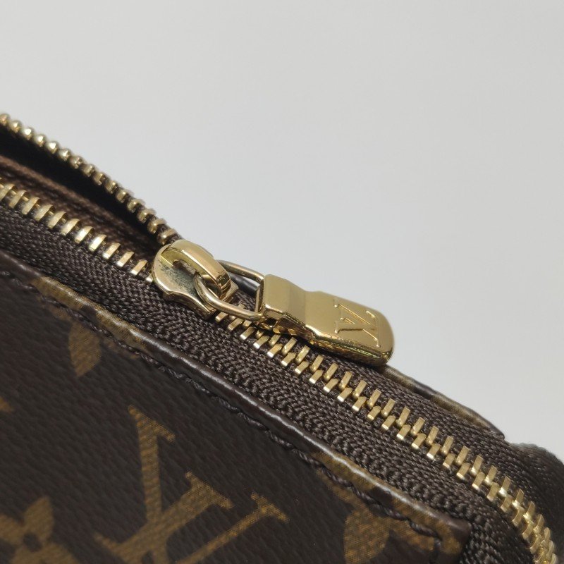 Louis Vuitton (LV)Accessories麻將包款大號植鞣革老花肩背包晶片款-9