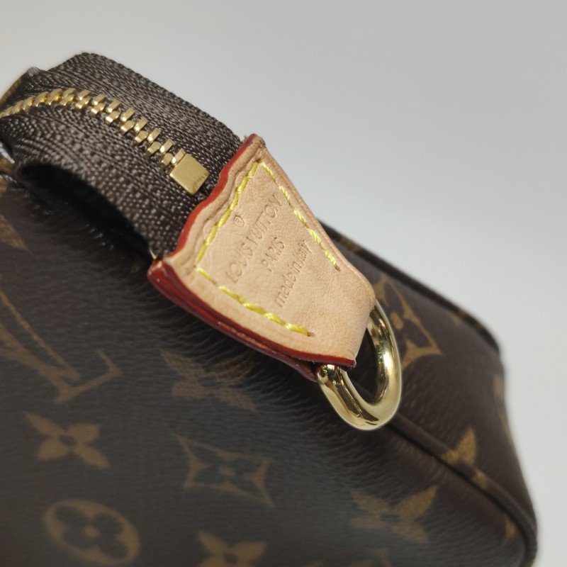 Louis Vuitton (LV)Accessories麻將包款大號植鞣革老花肩背包晶片款-11