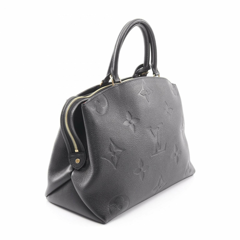 路易威登 Grand Palais 中型手提包，皮革，Monogram Empreinte，女式，黑色，M45811-1