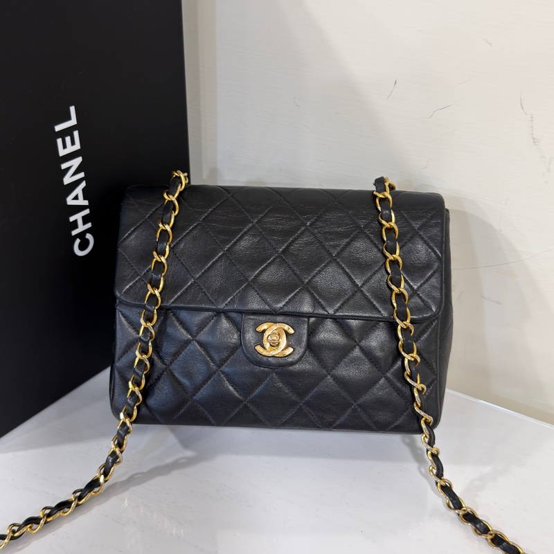 #24k金 香奈兒黑金方胖子Cf #經典老香 #收藏價值超高-7