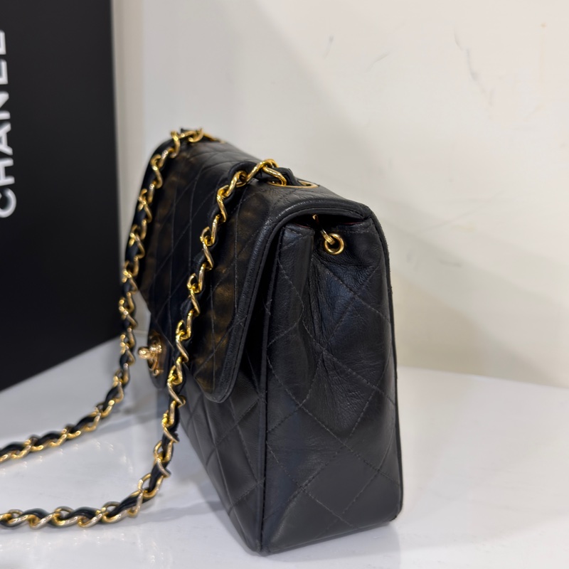 #24k金 香奈兒黑金方胖子Cf #經典老香 #收藏價值超高-10