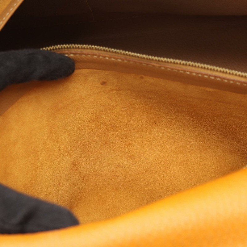 愛馬仕 Kelly 40 手提包，Ardennes 皮革，棕色，天然貂皮色，二手，女士款，B GHW-6