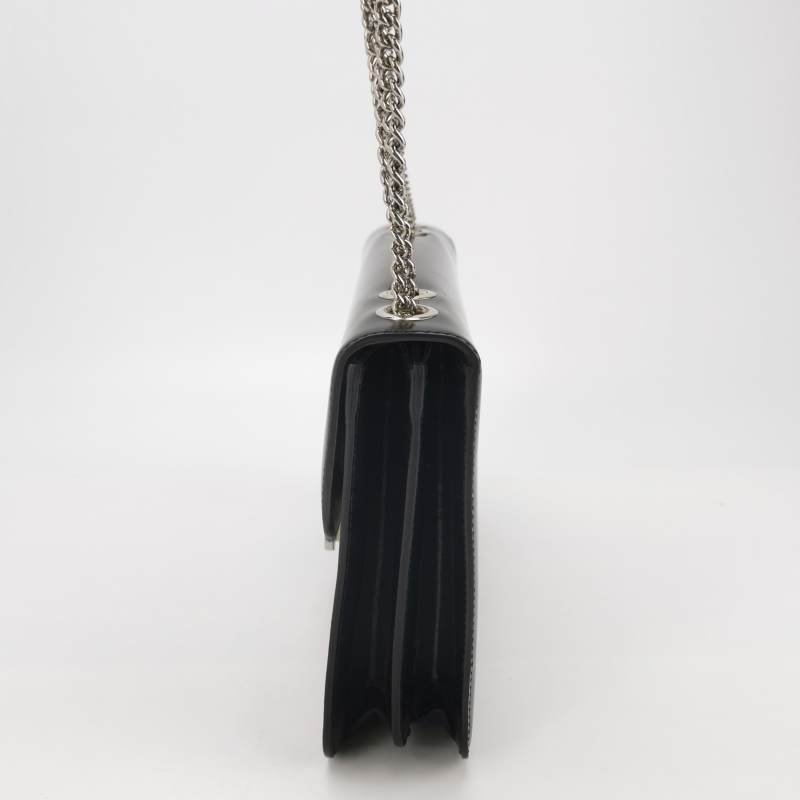 Gucci InterlockingG牛皮純色互扣式雙G單肩包-2