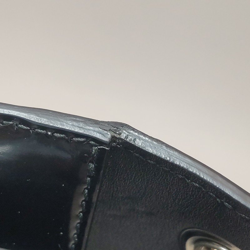 Gucci InterlockingG牛皮純色互扣式雙G單肩包-29