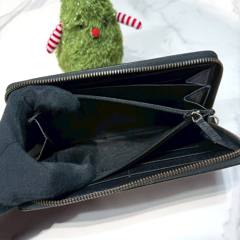 GUCCI ANIMALIER 金蜜蜂拉鍊長夾-5