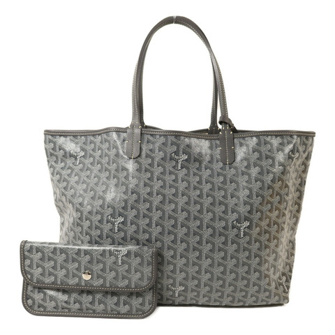 GOYARD 塗層帆布Saint Louis PM銀扣肩背袋