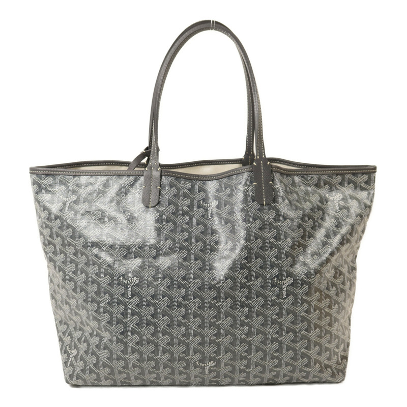 GOYARD 塗層帆布Saint Louis PM銀扣肩背袋-1