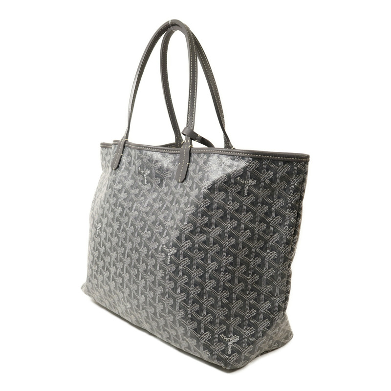 GOYARD 塗層帆布Saint Louis PM銀扣肩背袋-2