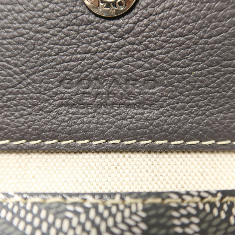 GOYARD 塗層帆布Saint Louis PM銀扣肩背袋-5