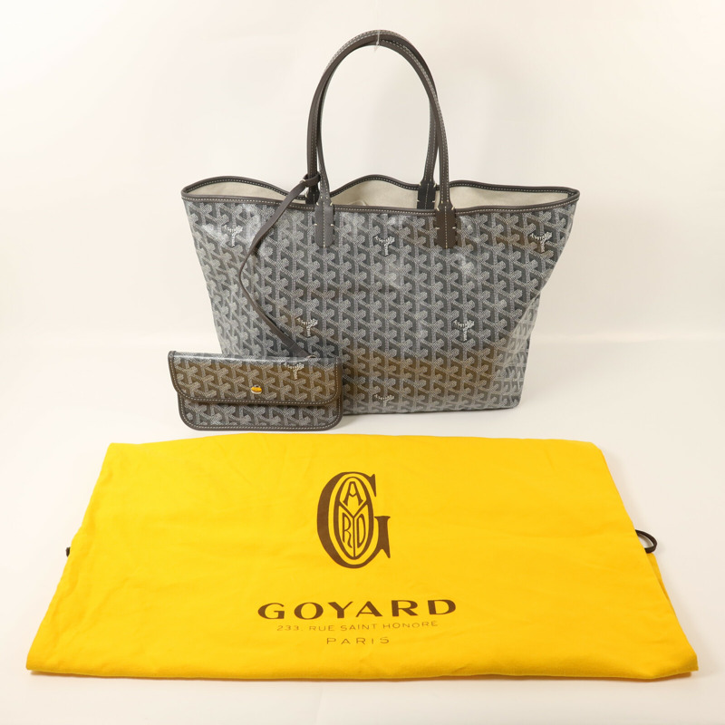 GOYARD 塗層帆布Saint Louis PM銀扣肩背袋-9