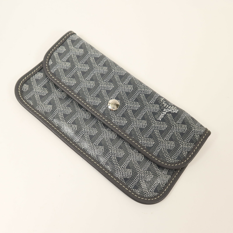 GOYARD 塗層帆布Saint Louis PM銀扣肩背袋-10