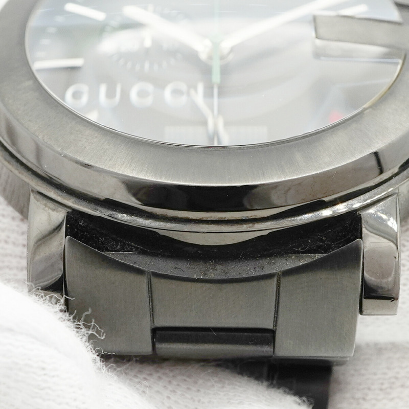 Gucci G-Chrono YA101331 黑色錶盤男士腕錶-6