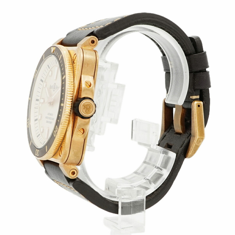 Bell & Ross Diver White Bronze BR0392-D-WH-BR SCA 銀色錶盤男士腕錶-1