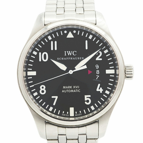 IWC 沙夫豪森飛行員 IW326504 黑色錶盤男士手錶