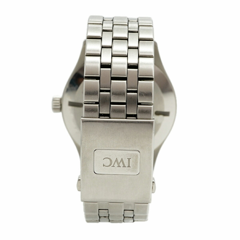 IWC 沙夫豪森飛行員 IW326504 黑色錶盤男士手錶-7