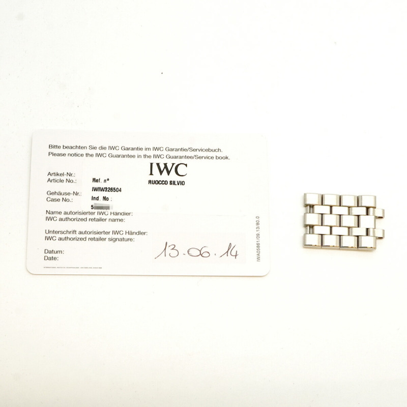 IWC 沙夫豪森飛行員 IW326504 黑色錶盤男士手錶-9