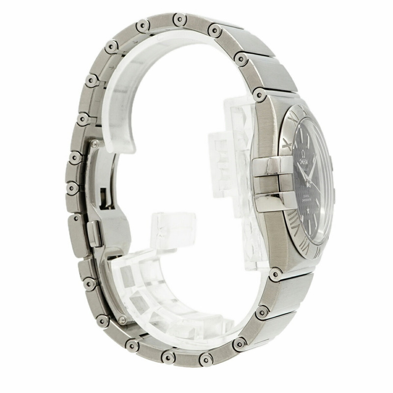 歐米茄星座系列 123.10.35.20.01.002 黑色錶盤男士腕錶-2