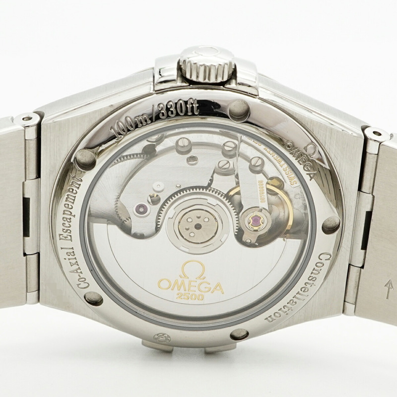 歐米茄星座系列 123.10.35.20.01.002 黑色錶盤男士腕錶-4