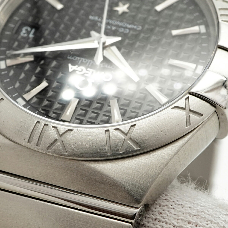 歐米茄星座系列 123.10.35.20.01.002 黑色錶盤男士腕錶-6