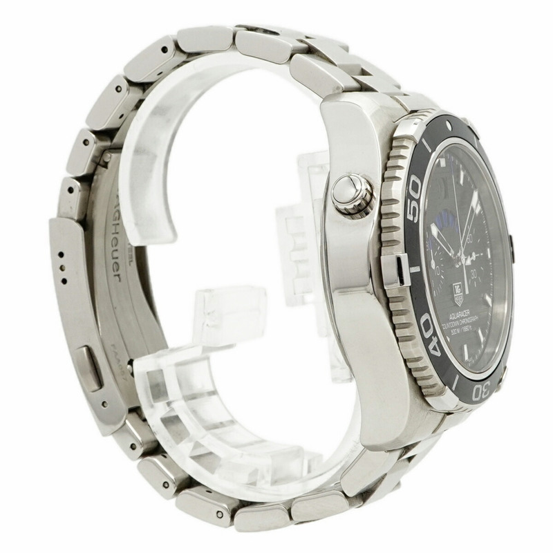 TAG Heuer Aquaracer CAK211A 黑色錶盤男士手錶-2