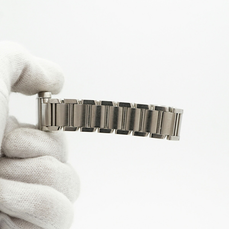 卡地亞 Tank Française SM W51008Q3 象牙色錶盤女士腕錶-5