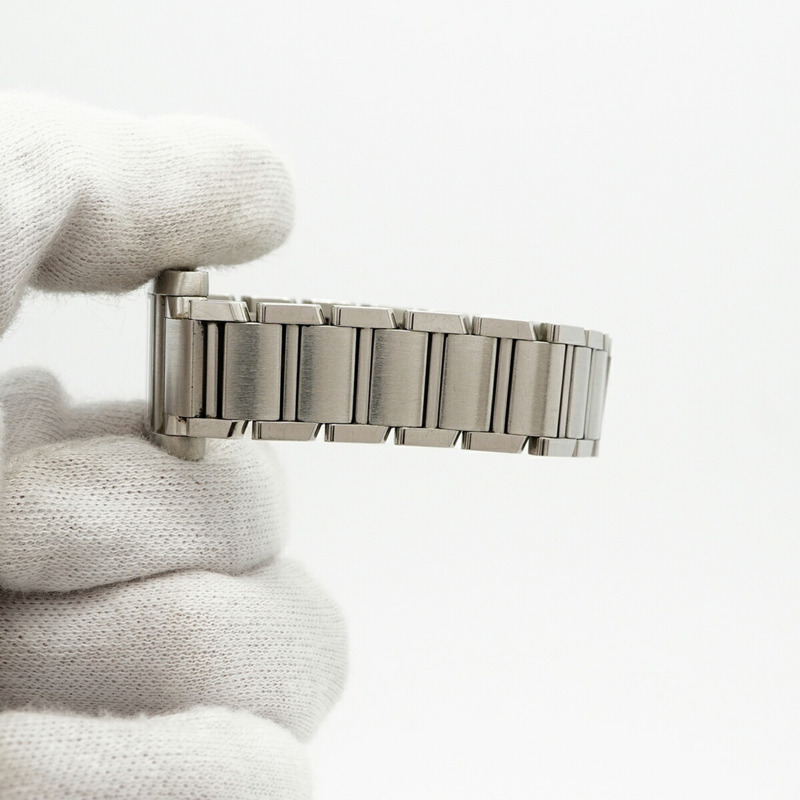 卡地亞 Tank Française SM W51028Q3 粉紅錶盤女錶-5