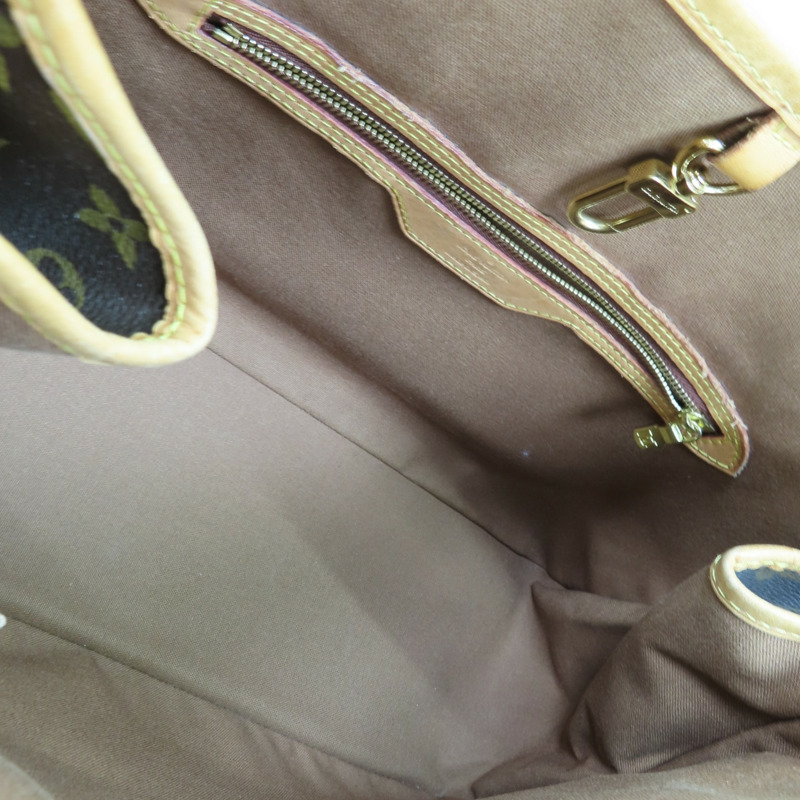 棕色 原花帆布 Batignolles Horizontal 手提包【LOUIS VUITTON LV 路易威登】 M51154-4