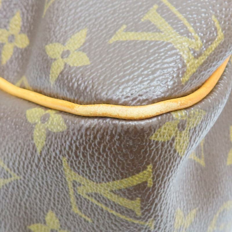 棕色 原花帆布 Batignolles Horizontal 手提包【LOUIS VUITTON LV 路易威登】 M51154-11