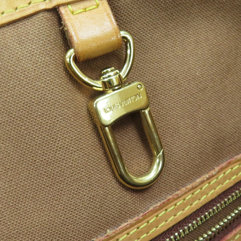 棕色 原花帆布 Batignolles Horizontal 手提包【LOUIS VUITTON LV 路易威登】 M51154-14