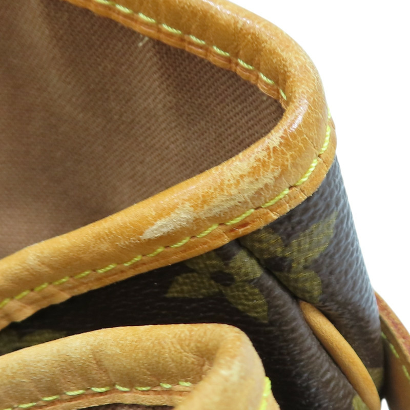 棕色 原花帆布 Batignolles Horizontal 手提包【LOUIS VUITTON LV 路易威登】 M51154-18