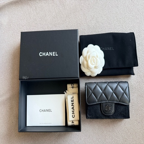 Chanel So Black 卡夾/零錢包
