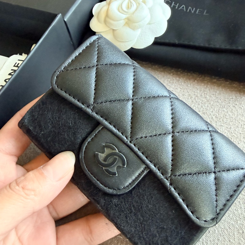 Chanel So Black 卡夾/零錢包-1